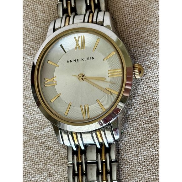 Anne Klein AK/1805 quartz two-tone women's watch, works - Picture 1 of 5